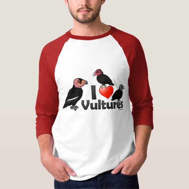 Camiseta Amo los buitres (Norteamérica) (Anverso)