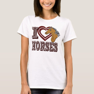 Camiseta Amo los Caballos