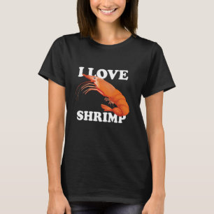 Camiseta Amo Los Camarones Simplemente Lo Mejor Divertido C