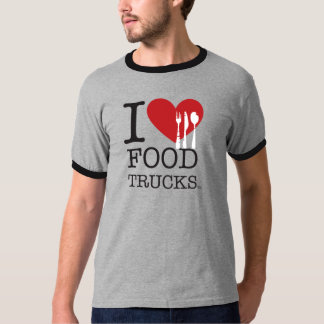 Camiseta AMO los camiones de la comida
