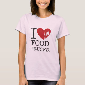 Camiseta AMO los camiones de la comida