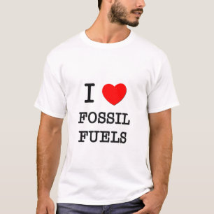 Camiseta Amo los combustibles fósiles