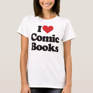 Camiseta Amo los cómic