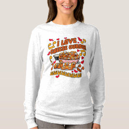 Camiseta ¡Amo los cuajos de queso!