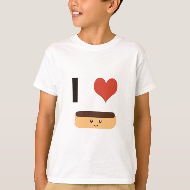 Camiseta Amo los Eclairs (Anverso)