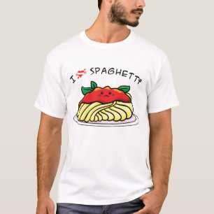 Camiseta Amo los espaguetis