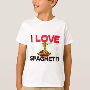 Camiseta Amo los espaguetis