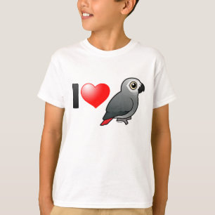 Camiseta Amo los grises de África
