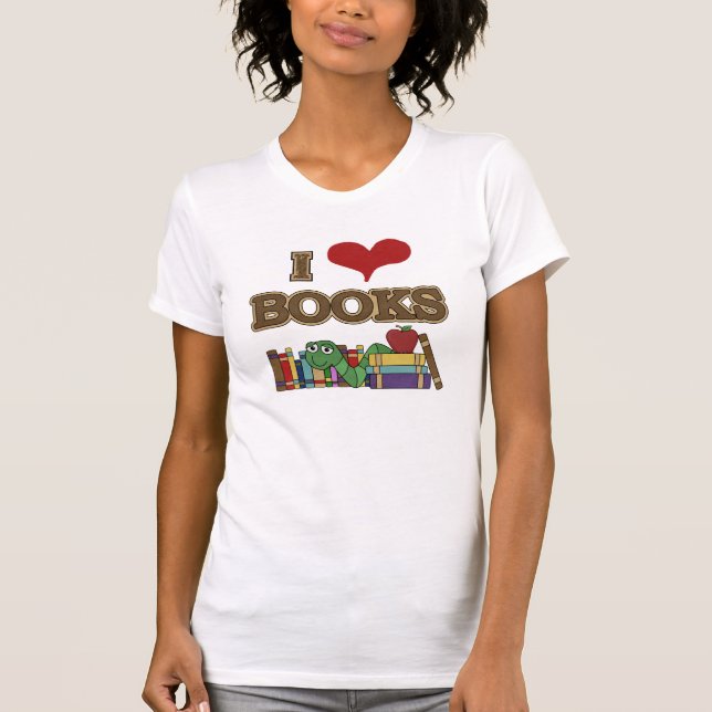 Camiseta Amo los libros (Anverso)