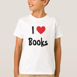 Camiseta Amo los libros