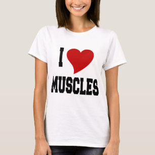 Camiseta Amo los músculos