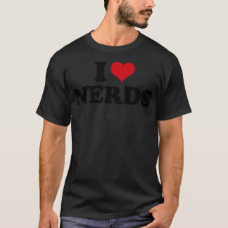 Camiseta Amo los Nerds Nerd