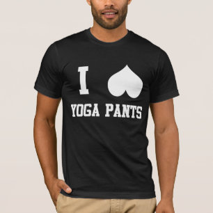 Camiseta Amo los pantalones de la yoga