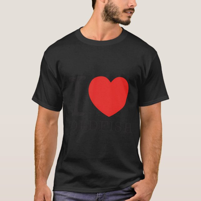 Camiseta Amo los peces dorados (Anverso)