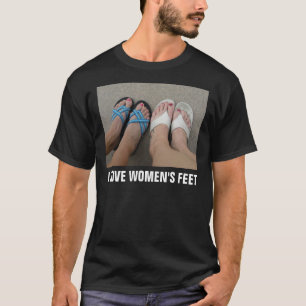 CAMISETA AMO LOS PIES DE LAS MUJERES
