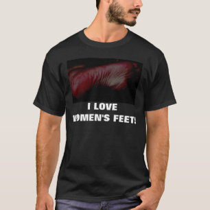 CAMISETA ¡AMO LOS PIES DE LAS MUJERES!