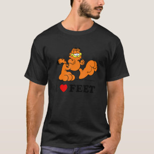 Camiseta Amo Los Pies Gato Lindo Animal Dueño De Mascota