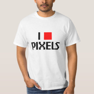 Camiseta Amo los pixeles