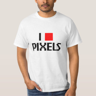 Camiseta Amo los pixeles