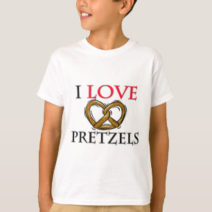 Camiseta Amo los pretzeles