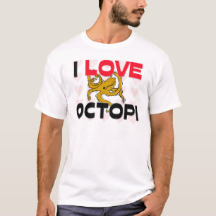 Camiseta Amo los pulpos