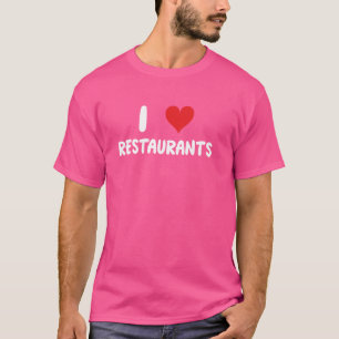 Camiseta Amo Los Restaurantes - Cocina Cocina Cocina Cocina
