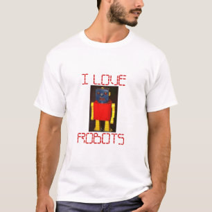 CAMISETA AMO LOS ROBOTS