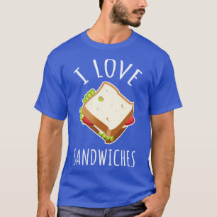Camiseta Amo los sándwiches