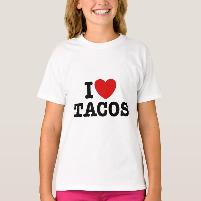 Camiseta Amo Los Tacos (Anverso)
