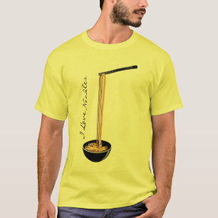 Camiseta Amo los tallarines
