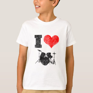 Camiseta Amo los tambores