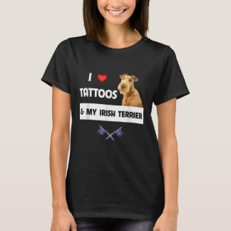 Camiseta Amo Los Tatuajes Y Mi Padre Bo, Un Perro Terrier I