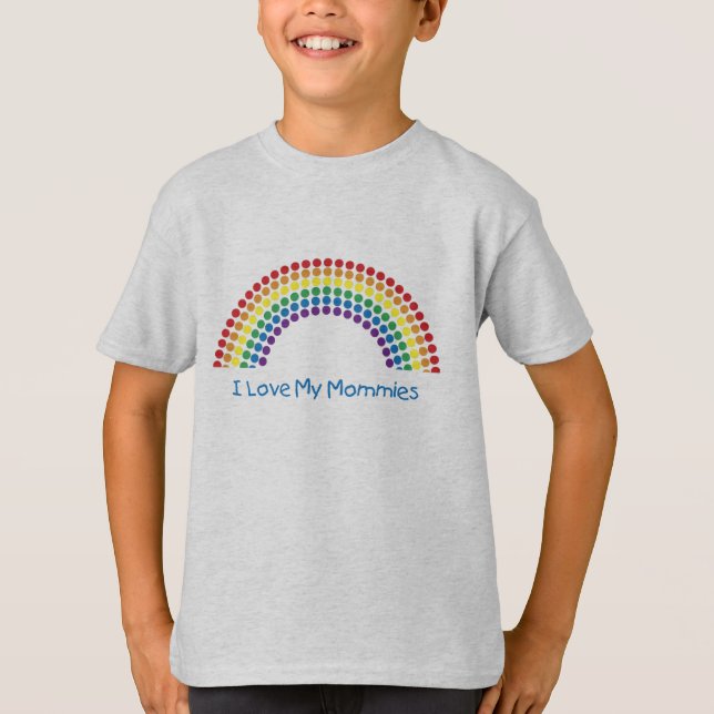 Camiseta Amo los tees de mi mamá (Anverso)