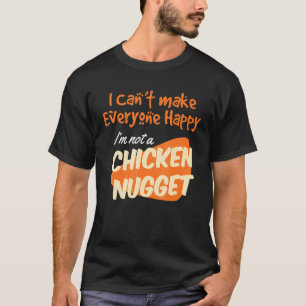 Camiseta Amo los Tenders de Nuggets de Pollo No Soy Un Poll