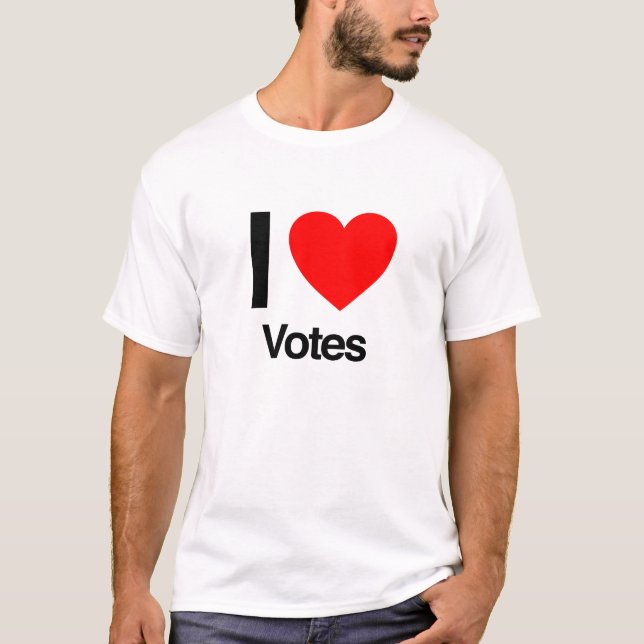 Camiseta amo los votos (Anverso)