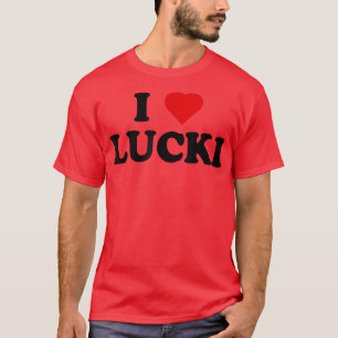 Camiseta Amo Lucki I Heart Lucki