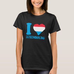 Camiseta Amo Luxemburgo Bandera Luxemburguesa Luxemburgués
