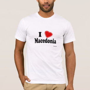 Camiseta Amo Macedonia