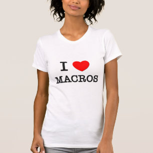 Camiseta Amo macros