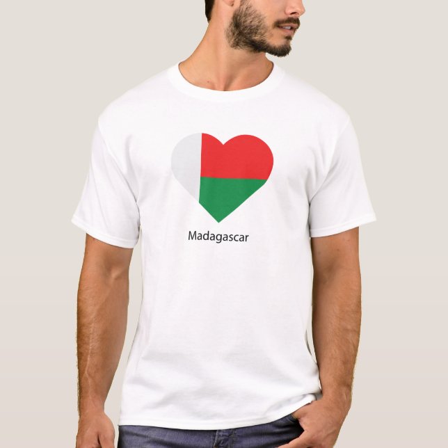 Camiseta Amo Madagascar (Anverso)