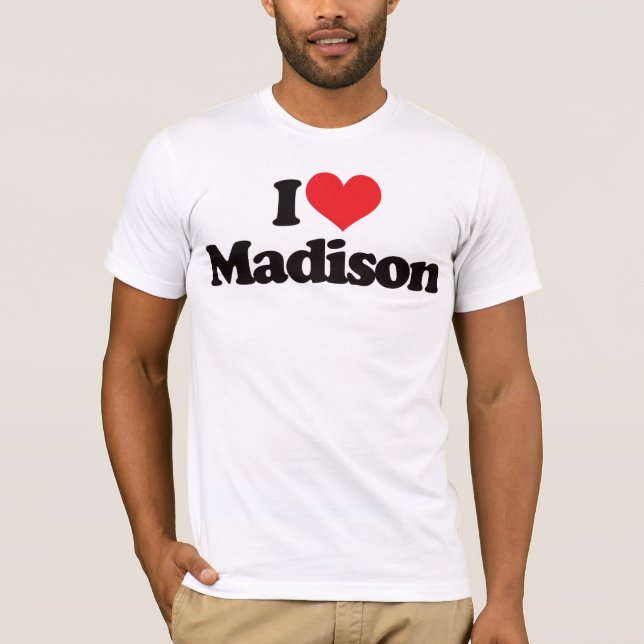 Camiseta Amo Madison (Anverso)