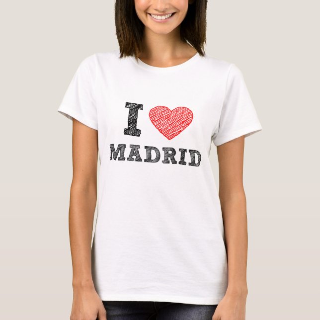 Camiseta Amo Madrid (Anverso)