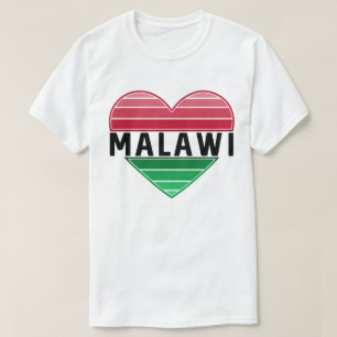 Camiseta Amo Malawi, el corazón de Malawi
