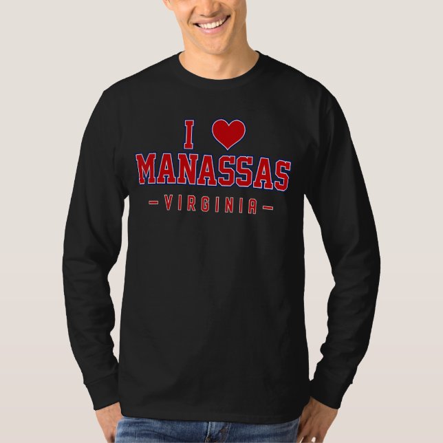Camiseta Amo Manassas Virginia (Anverso)