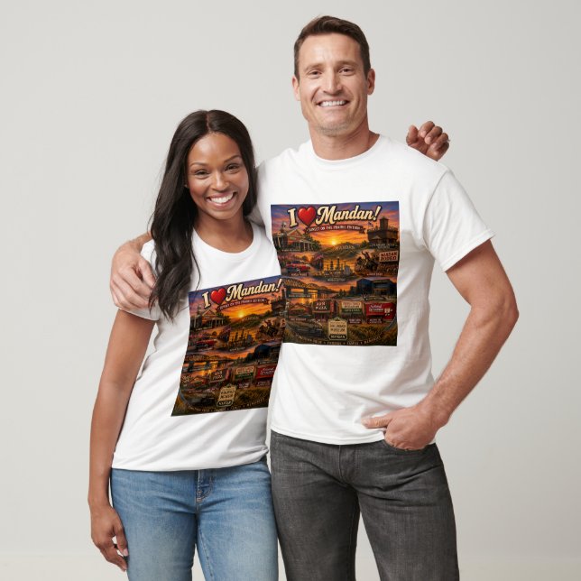 Camiseta Amo Mandan al atardecer (Unisexo)