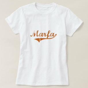Camiseta Amo Marfa Tejas