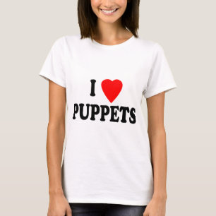 CAMISETA AMO MARIONETAS (DEL CORAZÓN)