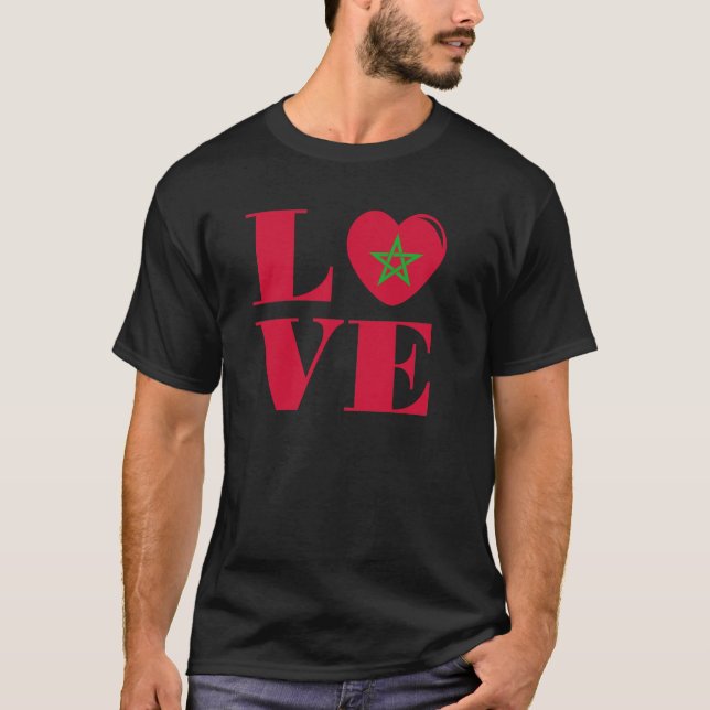 Camiseta Amo Marruecos (Anverso)