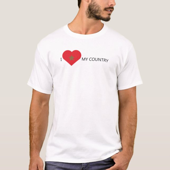 Camiseta Amo Marruecos (Anverso)