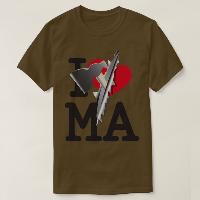 Camiseta AMO Massachusetts (Diseño del anverso)